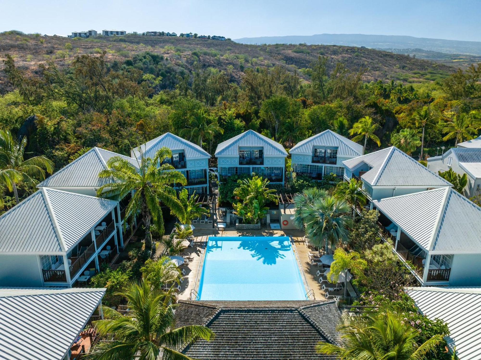 Hotel Les Creoles Сен-Жиль-ле-Бэн Экстерьер фото